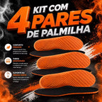 Kit com 4 Palmilha de Gel P.u Confortável Macia Ideal Para Quem Trabalha em Pé Durante Muitas Horas - AvexaKit com 4 Palmilha de Gel P.u Confortável Macia Ideal Para Quem Trabalha em Pé Durante Muitas HorasKit com 2 Pares de Palmilha Anatômica em GelAvexa