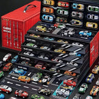 Super Kit 48 Carrinhos de Fricção + Pista 🚗 | Presente para Menino | Container Colecionável - AvexaSuper Kit 48 Carrinhos de Fricção + Pista 🚗 | Presente para Menino | Container ColecionávelAvexa